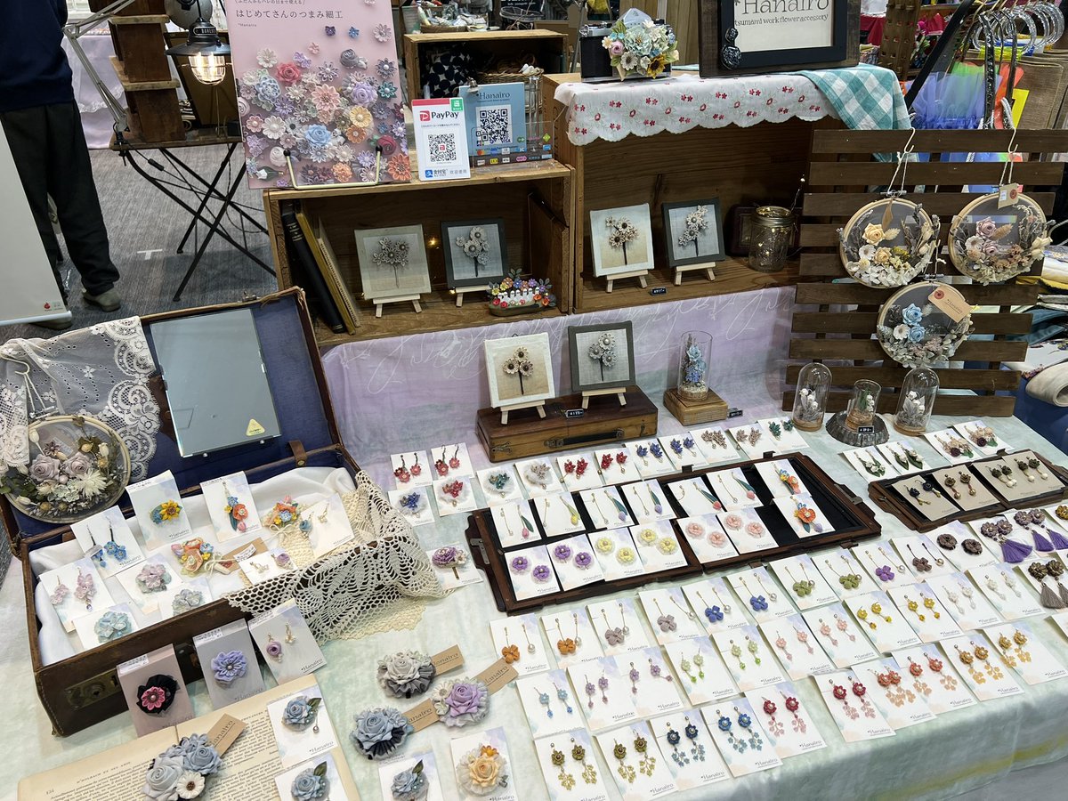 *Hanairo つまみ細工 tweet media