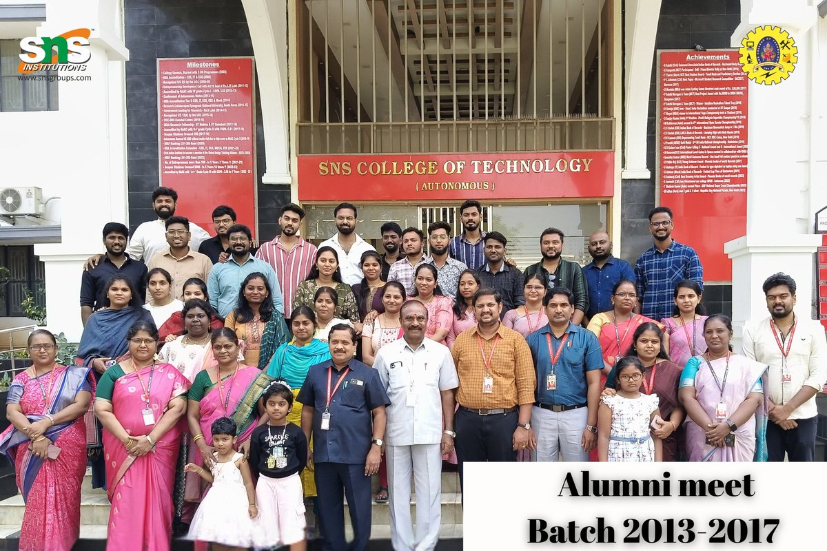snsinstitutions's tweet image. ECE Alumni Meet (2013–17) on Mar 7, 2026 saw 46 alumni share insights, reconnect, and engage in fun—strengthening alumni-student bonds.
#AlumniMeet #AlumniReunion #ECE #SNSInstitutions