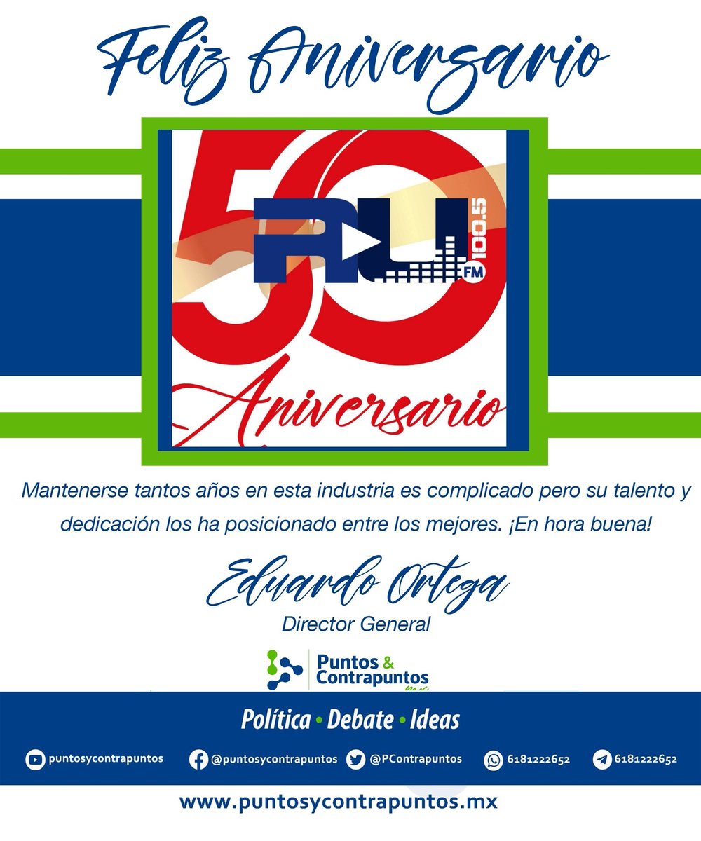 Puntos & Contrapuntos tweet media