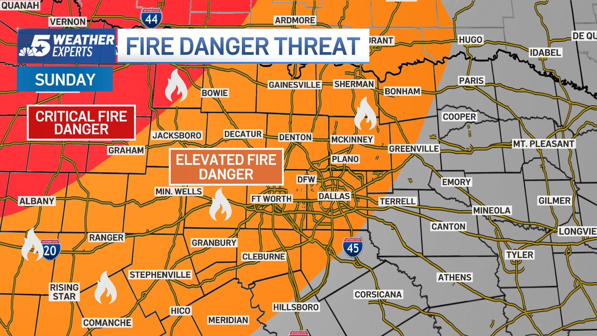 NBCDFW Weather tweet media