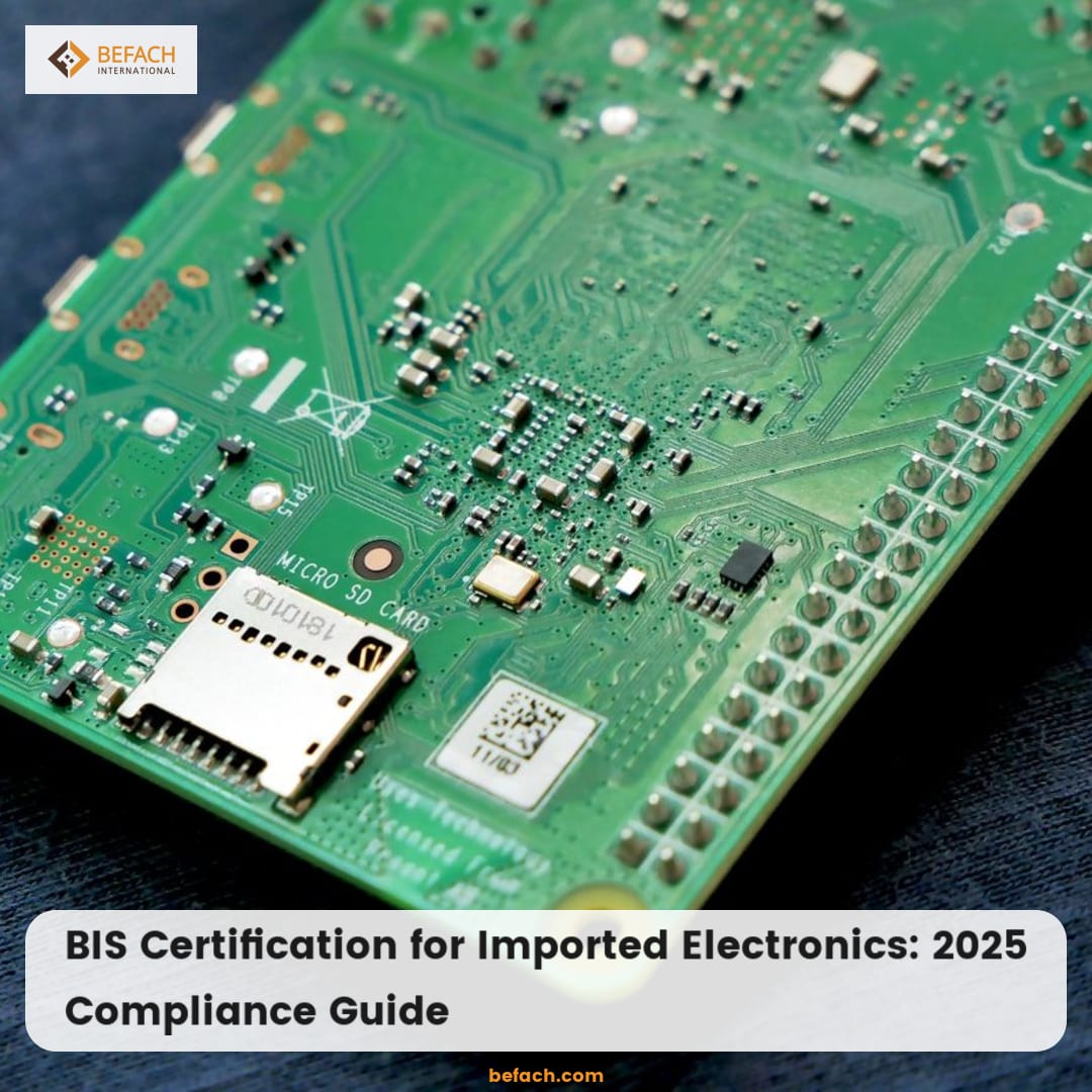 befachint's tweet image. 📋 BIS Certification for Electronics 2025

New mandatory registration...

Read more: befach.com/blogs/bis-cert…

#BIScertification #ImportCompliance #Befach #IndiaTrade