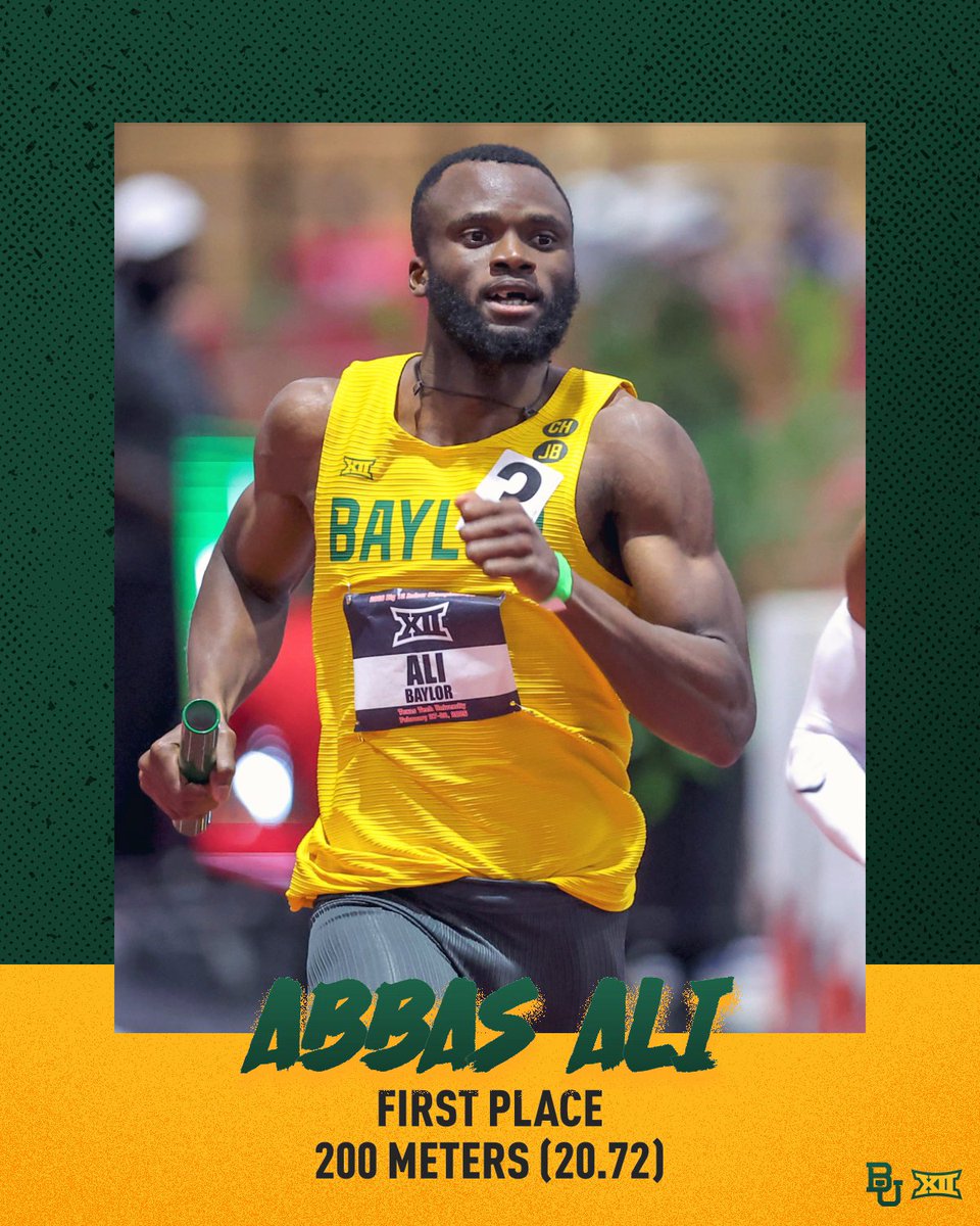 Baylor Track & Field tweet media