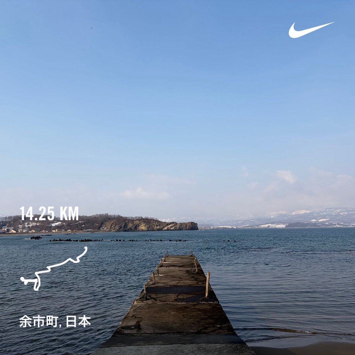 hineyoko's tweet photo. 今朝のラン。海沿い走りたくて蘭島へ。
課題、スピードが冬モードのまま。
#MorningRuns #running #runninginthrwinter #朝ラン #ランニング https://t.co/cgCvsavETh