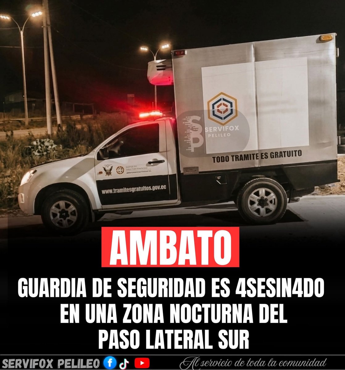Exigimos al <a href="/GobiernoEc/">El Gobierno Tricolor</a> resultados reales contra el crimen organizado y la delincuencia común. ¡Nuestras vidas cuentan! 🇪🇨 #SeguridadEcuador #Justicia #Ambato