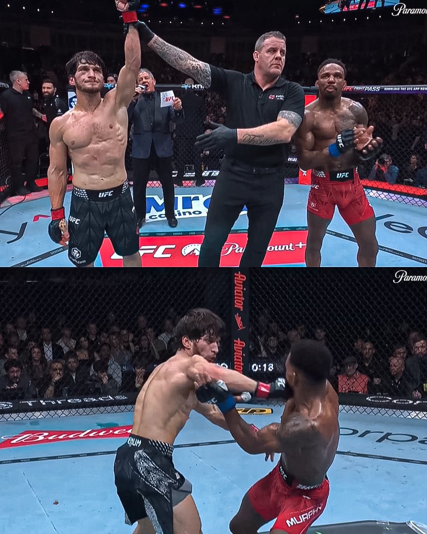 We did it 🤍 what a great performance from Movsar, he didn't have to strike with Lerone he proved in the 4th, and 5th round's that he could take him down whenever he wanted. Yet he STILL decided to strike with him the first 2 rounds. Give us our title shot #EvloevDay #UFCLondon