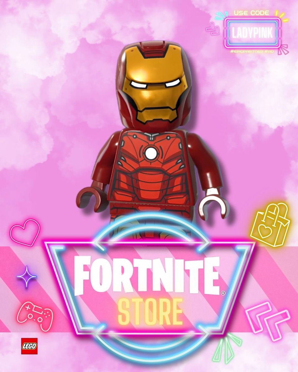 P!NK | LEGO FORTNITE 🌸🦄💝 tweet media