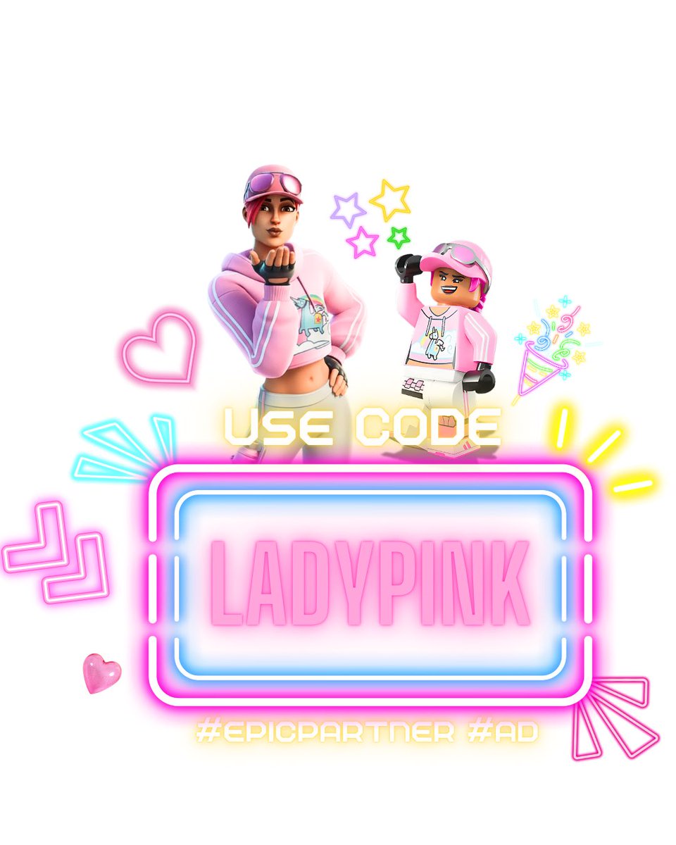 P!NK | LEGO FORTNITE 🌸🦄💝 tweet media