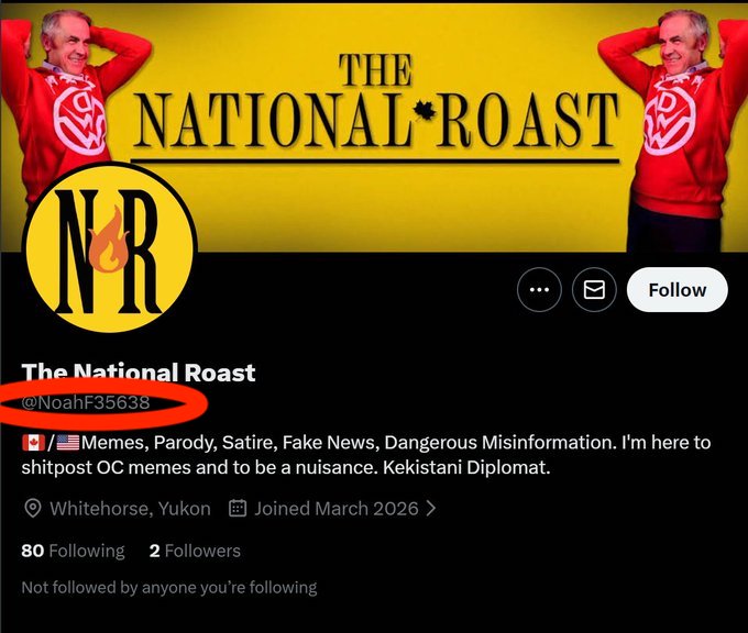 ACTION REQUIRED - A CDN PATRIOT NEEDS HELP!!

Please help report <a href="/NoahF35638/">The National Roast</a>.
 
This piece of shit has spoofed The National Roast 
<a href="/NationalRoast/">The National Roast</a>.

PLEASE REPORT - THANK YOU!