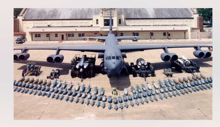fawaz22992's tweet image. US B-52 bombers TAKE OFF from the UK en route to drop devastating bombs on the Iranian regime

That is pure American power. Those things are MASSIVE 

#DOW #USAF #Bomber #B52
#USA #Israel #UK #France #Iran #Iraq