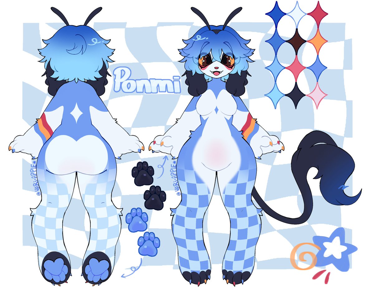 _Yukar_'s tweet photo. Referencia de mi oc principal sin ropa
Amo mucho a esta preciosa💖😭
#furryoc #furry #furryart #furryfc #fyp #furrydog #dogg #blue #ocalien #alien #alienfc https://t.co/5hhcClaeFJ