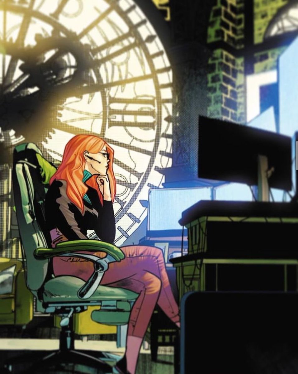 "Flame-Haired Woman of the Shadows" Barbara Gordon tweet media