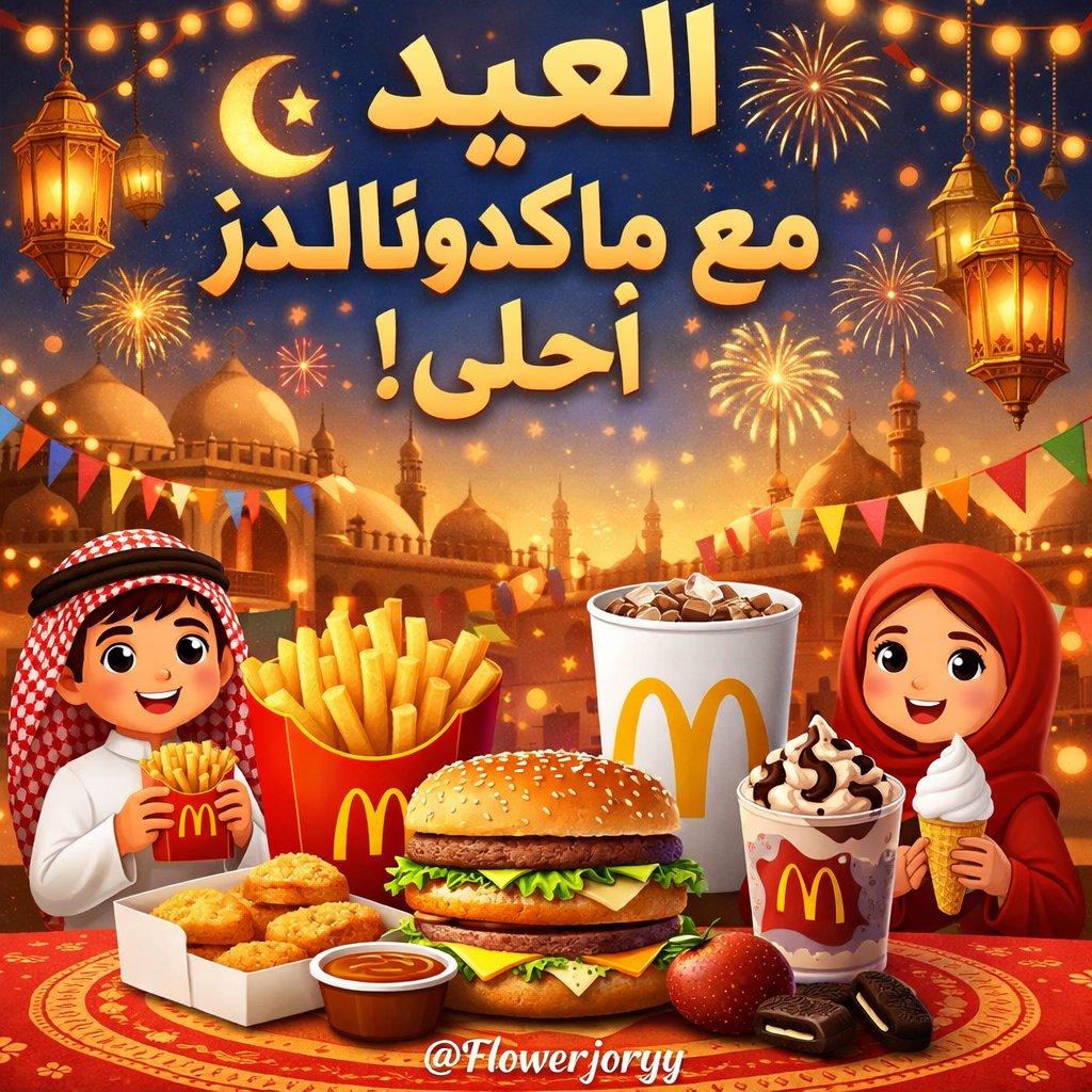 Flowerjoryy's tweet photo. @McDonaldsKSA @McCafeKSA العيد مايكمل بدون ماكدونالدز ♥️😍

❣️❣️❣️❣️

@ya_rab91
@Lmar310 

#ماك_يعايدكم

-

-

@McDonaldsKSA https://t.co/BM8k8VWvlk