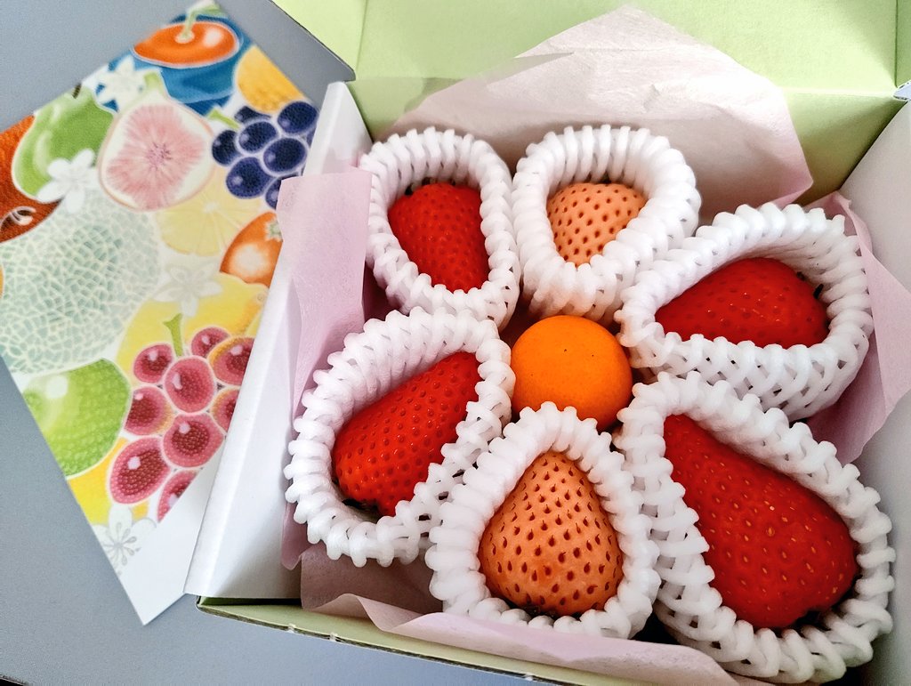 Harumachine's tweet photo. 高級いちご🍓 https://t.co/SP6A3tvVHk