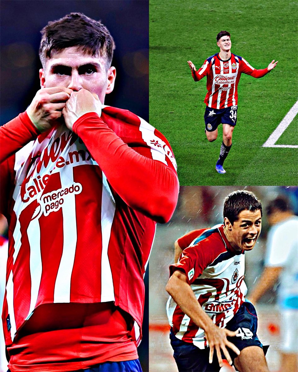 🚨🤯 NEW: ARMANDO ‘HORMIGA’ GONZALEZ OFFICIALLY SURPASSED CHICHARITO'S BEST SEASON AT CHIVAS! 

🥇Hormiga - 22 goals in 2025/2026. 
🥈Chicharito - 21 goals in 2009/2010.

The 22-year-old striker is ready for the 2026 World Cup and a potential move to Europe. 🐐