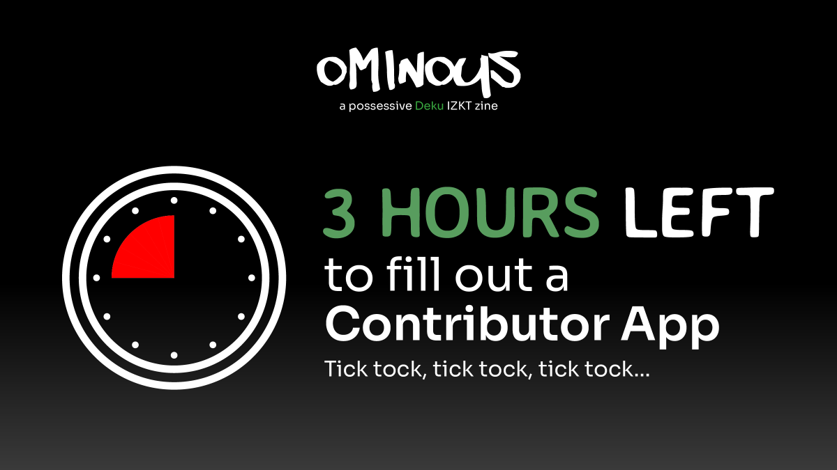 OMINOUS: A Possessive Deku IZKT Zine tweet media