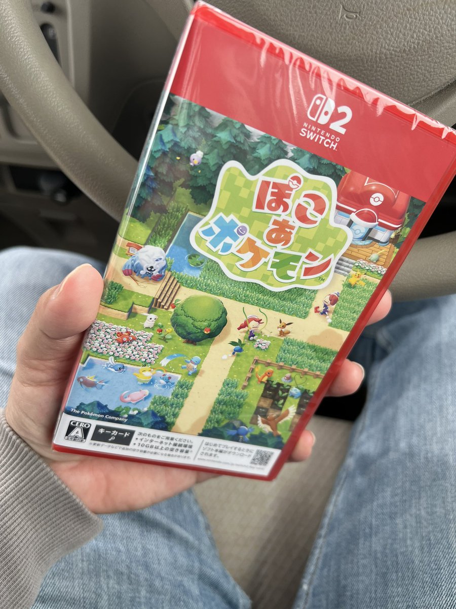 02y09k's tweet photo. 近くのGEO売り切れなってて焦ってJoshin行ったら爆量残ってて買えました🫠 https://t.co/9letXCJHoY