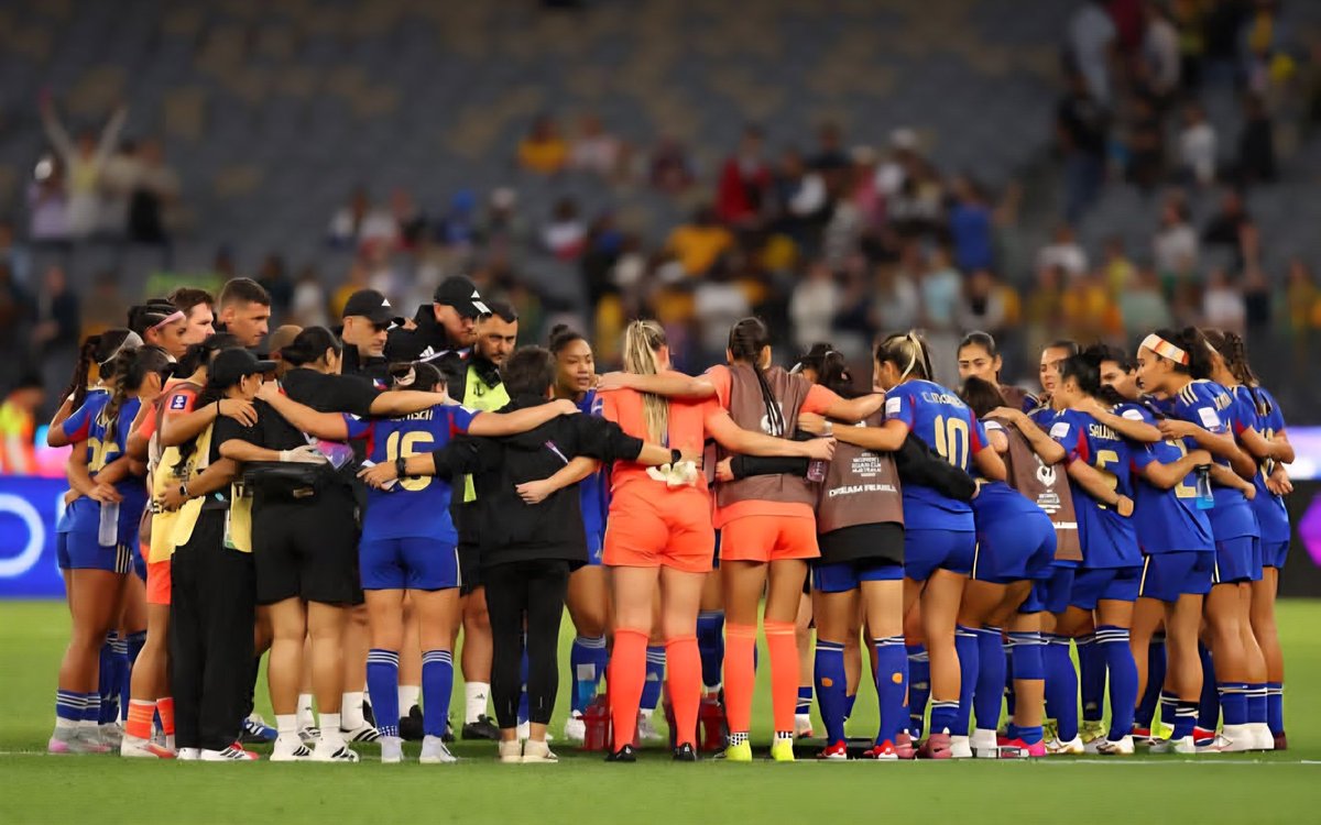 RicMarchioli's tweet photo. BRASIL 2027 Here we come! 🇵🇭 🇧🇷
​
Couldn't be prouder of these incredible girls and our staff led by Mark Torcaso + all of our beloved support staff. Everyone working tirelessly toward one goal, rewarded with a 2nd huge success in a short space of time. Football, bloody hell! https://t.co/eJJIT9fvHS