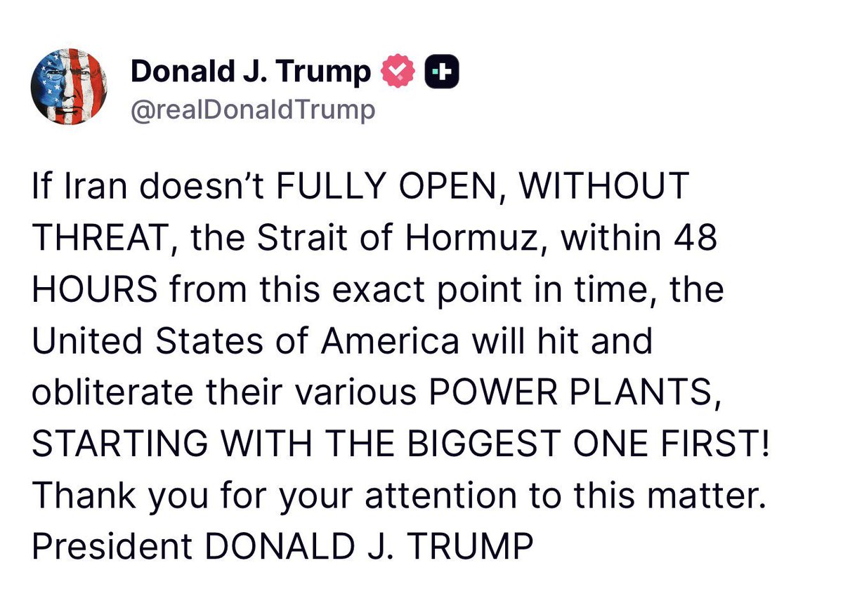 GeleTram's tweet photo. @StealthQE4 The BASTATARD threatening to Bomb power plants of IRAN... obviously Iran will retaliate and blow up power plants of its Gulf Allies... Unless you can't guarantee the safety of your allies, you are throwing them under the Bus 😏 https://t.co/eaXVjHAEVB