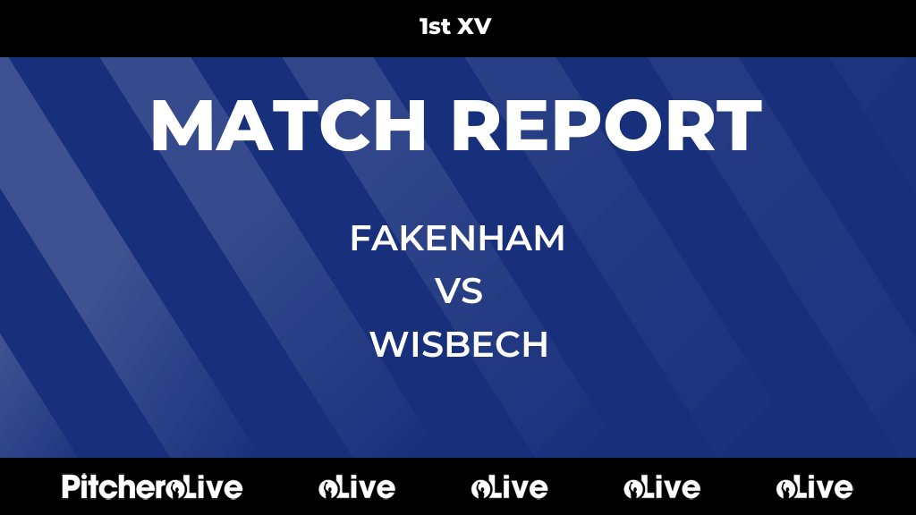 FakenhamRFC's tweet photo. MATCH REPORT: Fakenham 5 - 26 Wisbech 21.03.26 Counties 2 Eastern Counties #Pitchero
https://t.co/8RinnDN7qc https://t.co/VlsBI6YU0Q