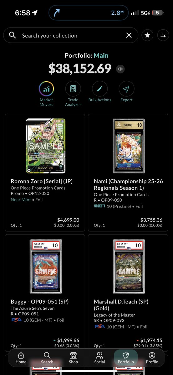 Unlimitedknower's tweet photo. @OldTownJB Waiting to update with another 150 card submission around 170 cards still considered raw in the portfolio so we hope for some black labels and 10s🍻 https://t.co/3uf6JIdnA5