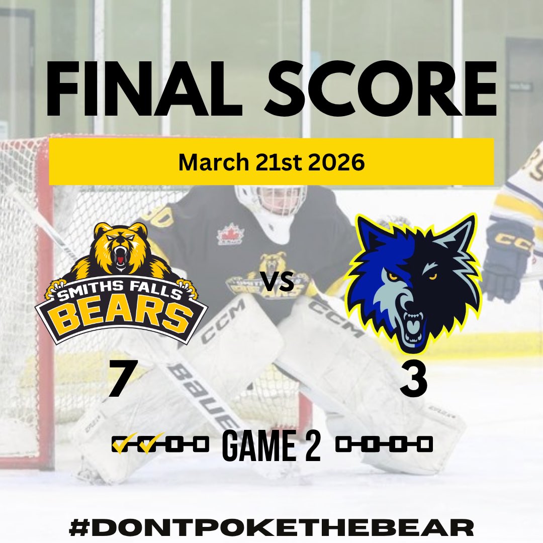 Smiths Falls Jr Bears tweet media