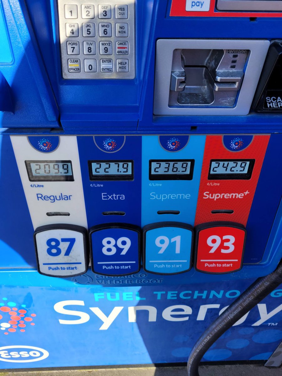 StandTFup's tweet photo. Gas prices this morning, March 21 2026. https://t.co/zSiTFy5lzl