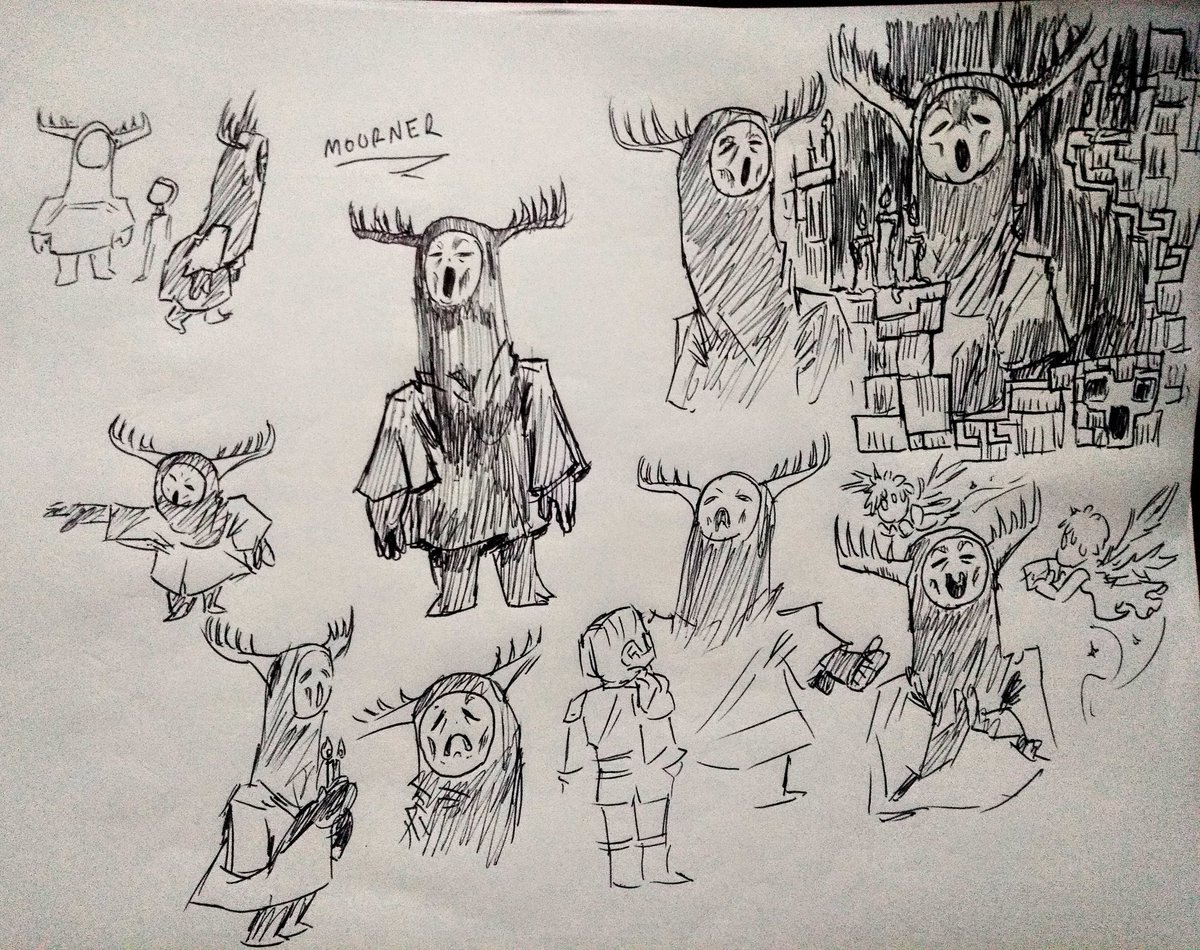 PlaNicklas's tweet image. "Mourner" sketches 

TJG AS RDE LSRD
#minecraft #minecraftdungeons #minecraftdungeonsii