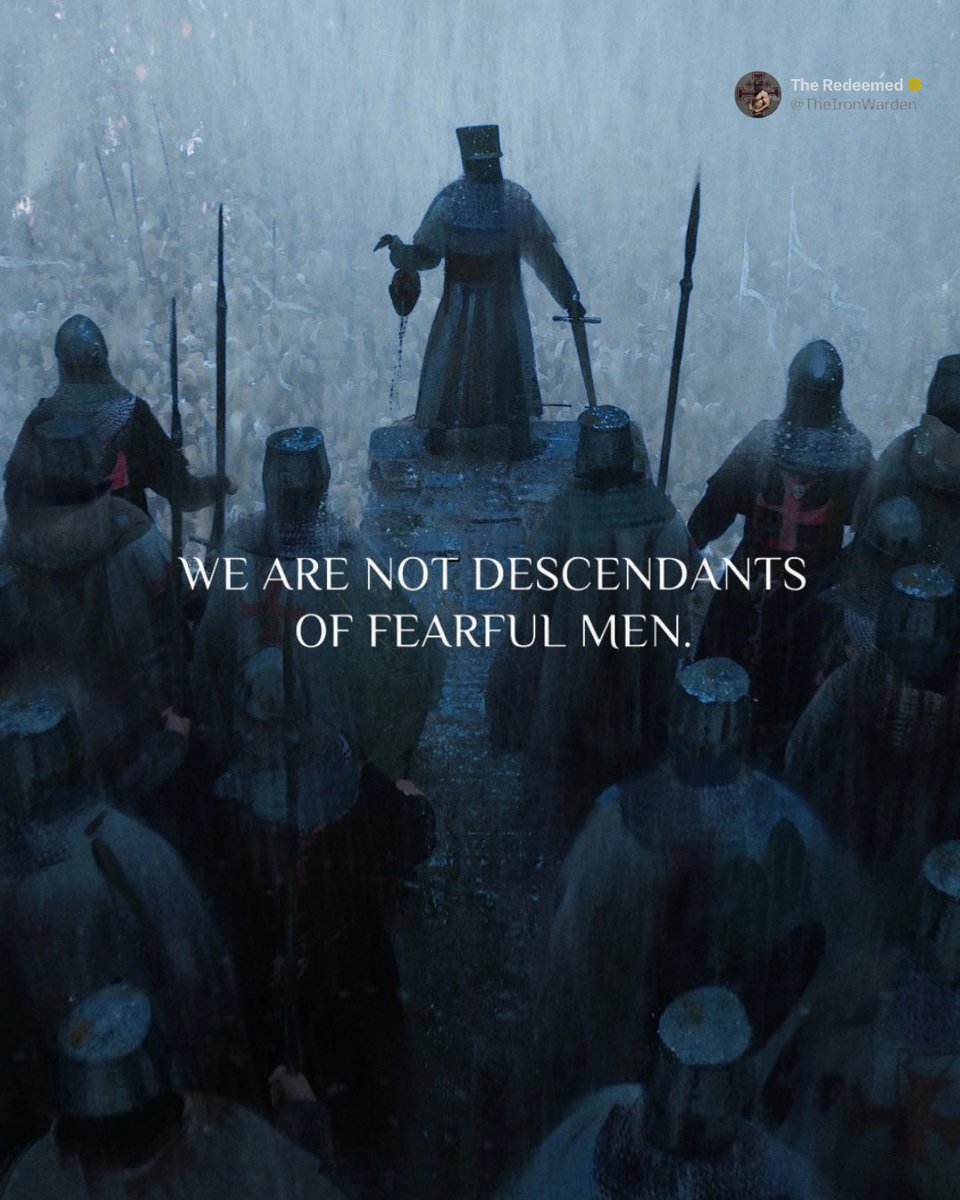 TheIronWarden's tweet photo. ✠ Deus Vult ✠ https://t.co/cJFv9iADl5