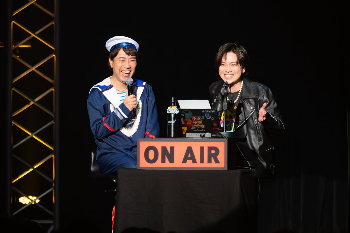 S-POP LIVE RADIO📸 3月21日(土) DAY1🦥 藤井隆 × 加藤シゲアキ