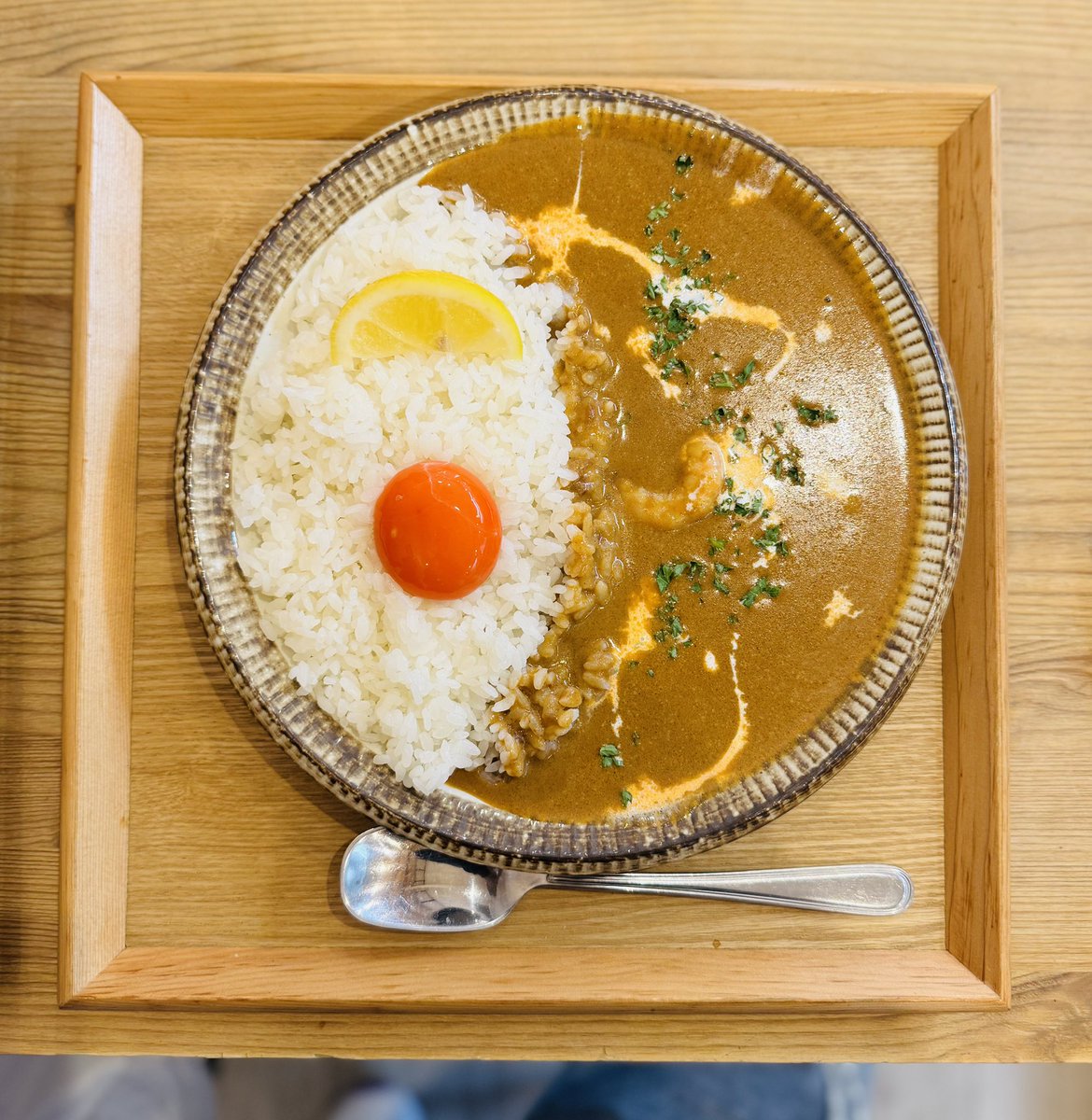 makiegg0105's tweet photo. https://t.co/3NFyG4eWYl

アメブロ更新しました。
池上『カレーだしっ！』で、華麗なるカレー5種完食(^^) |  
「スパイスニカソー」も美味。

@currydashi 
@takapon_jp 
@teriyaki_tweet https://t.co/Wdb1VsbZN9
