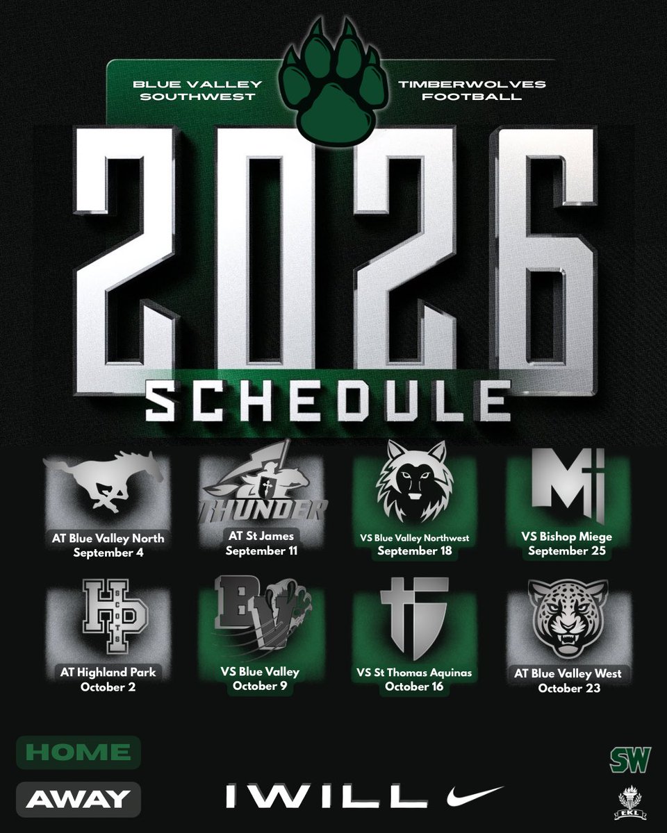 Blue Valley Southwest Football tweet media