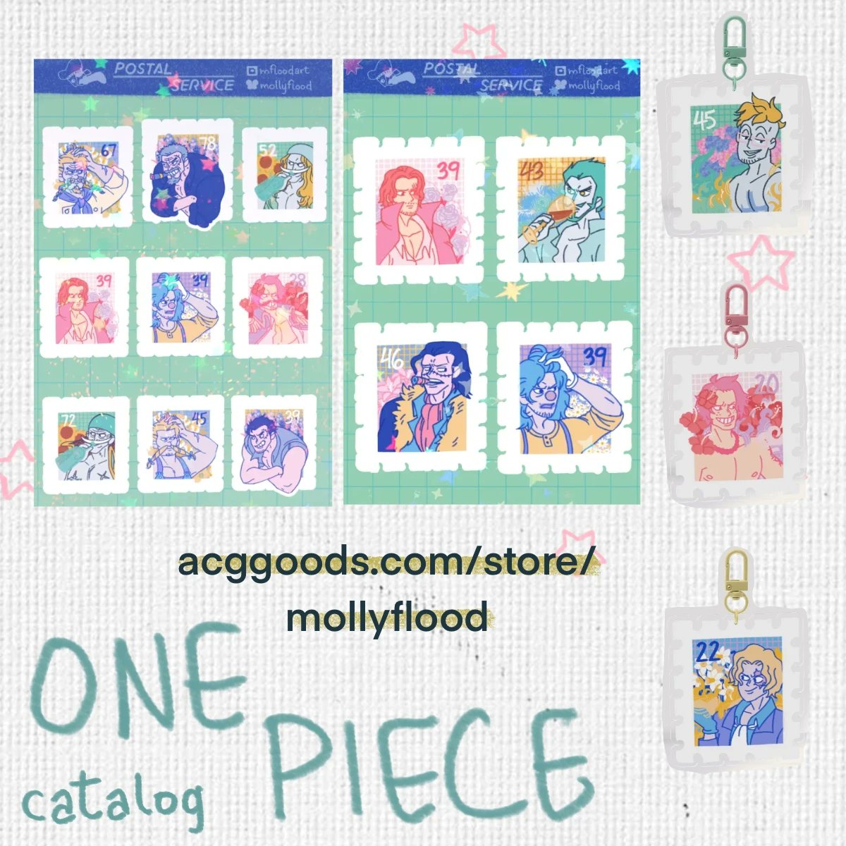 ACGGOODS store is up and running. 

Come check out the Animal Crossing and One Piece merch with more on the way.

#animalcrossing #onepiece #acggoods