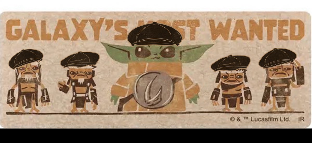 BY ORDER OF THE GROGY BLINDERS
#Grogu #PeakyBlinders