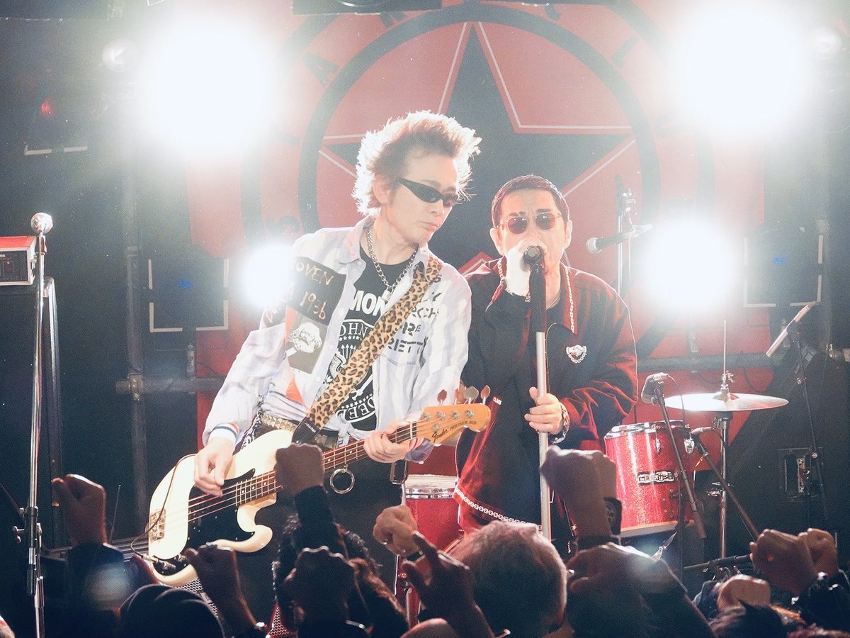 thestarclub's tweet photo. SC89 "20世紀の亡霊" TOUR
GIGS SC FLY TO 50TH ANNIVERSARY
TOUR FINAL 横浜ありがとうございました。TOUR 無事終了���
また7月にお会いしましょう。 https://t.co/RgyzJt4P7l
