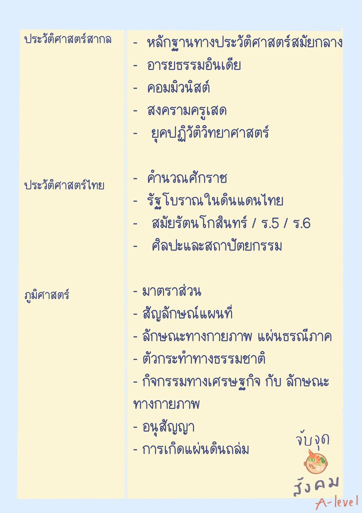 ชีทสรุปปลาวาฬ TCAS🐳 tweet media