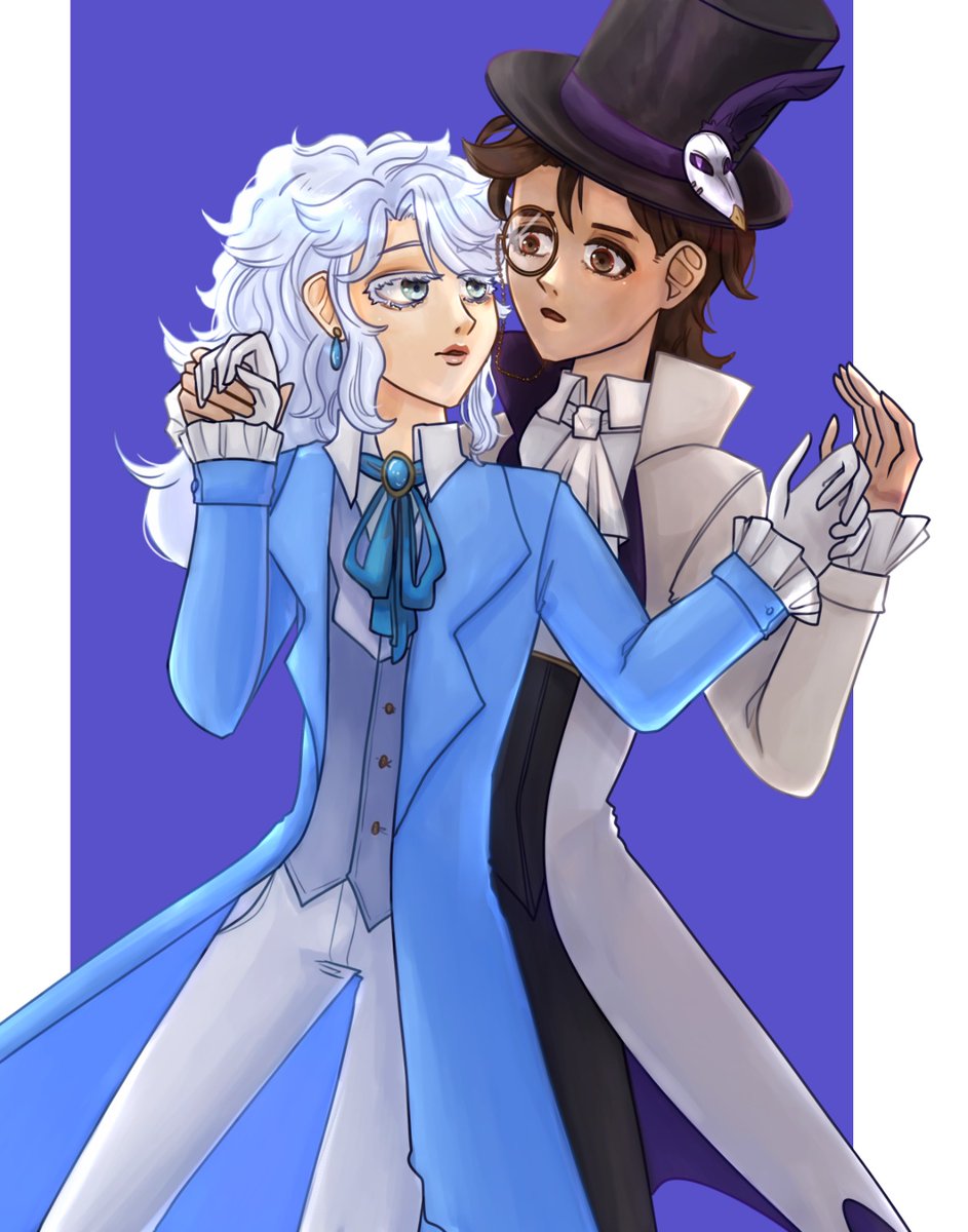 AU #orphrick art. Tiny angel dancing with the devil

<a href="/juketeus/">Juketeus</a> 's Frederick design