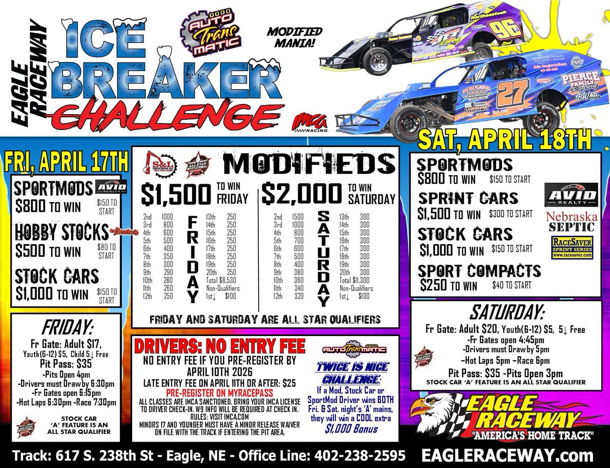 Eagle Raceway tweet media