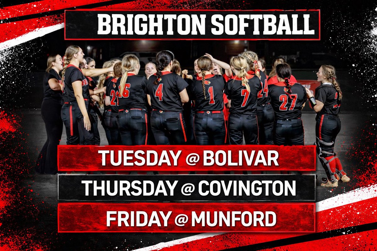 Brighton Cardinal Softball tweet media