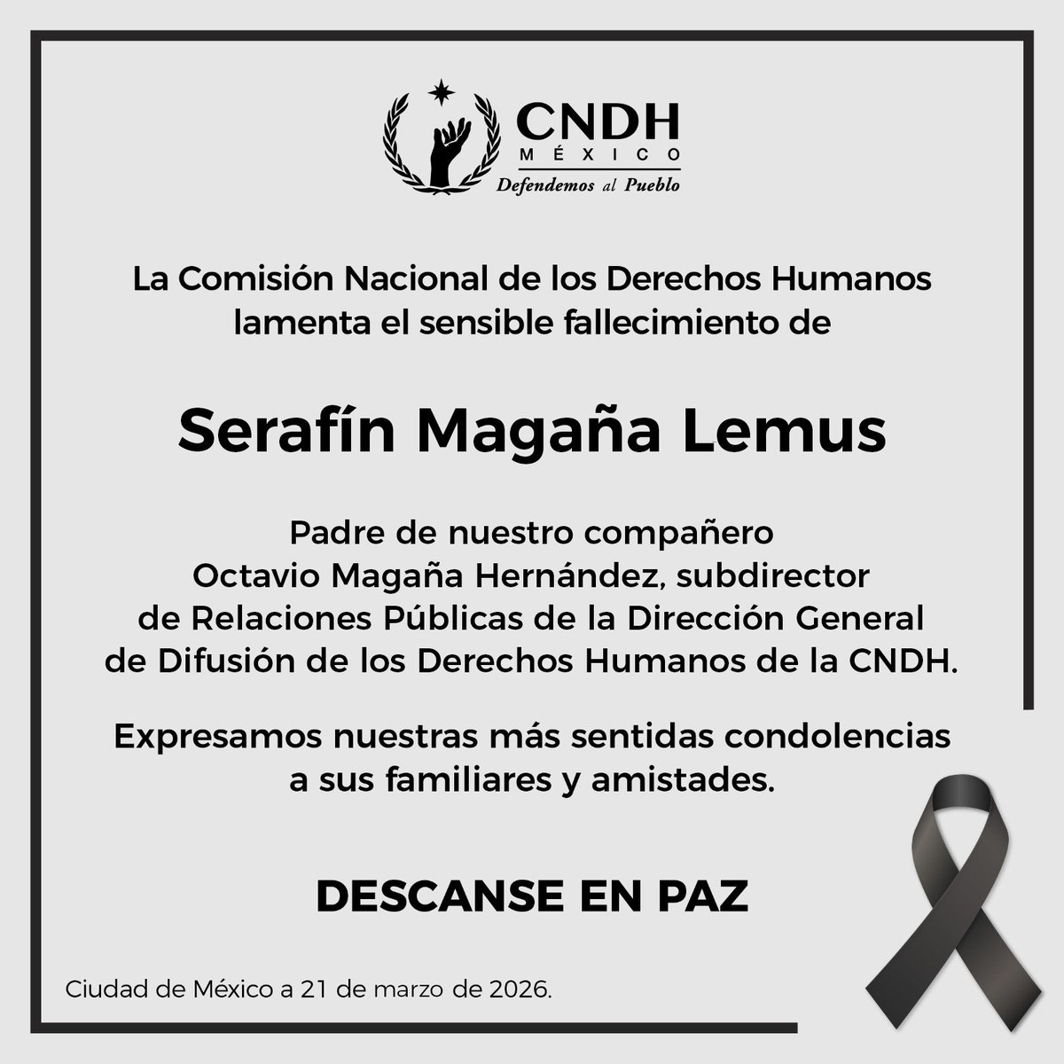 CNDH en México tweet media
