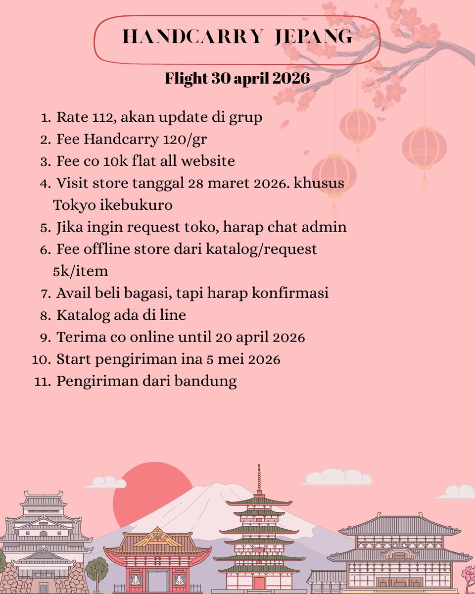 Yubee - Jastip Jepang 🇯🇵 tweet media