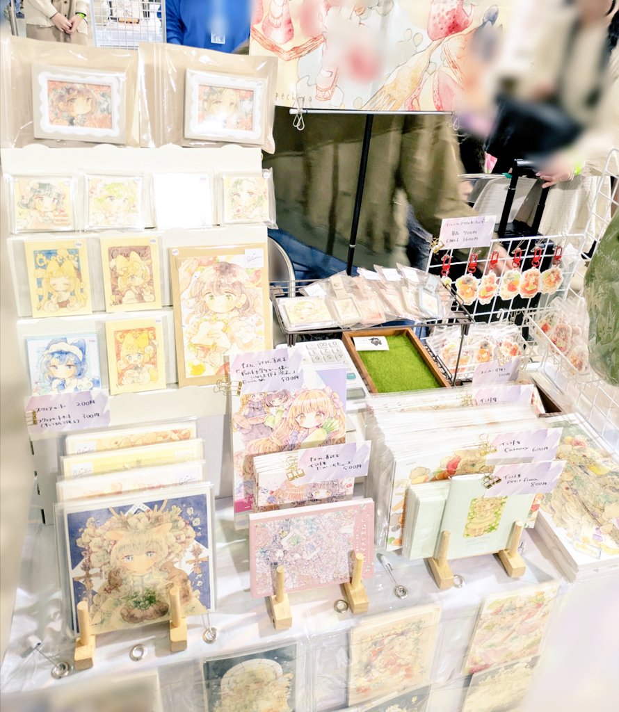 kurone🌿名古屋コミティア3/22【B28】/原画棚展示販売中(池袋) tweet media