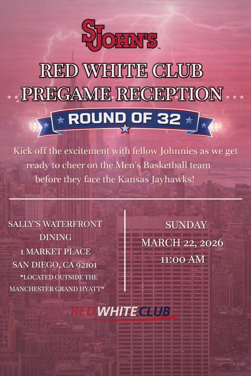 St. John's Red White tweet media