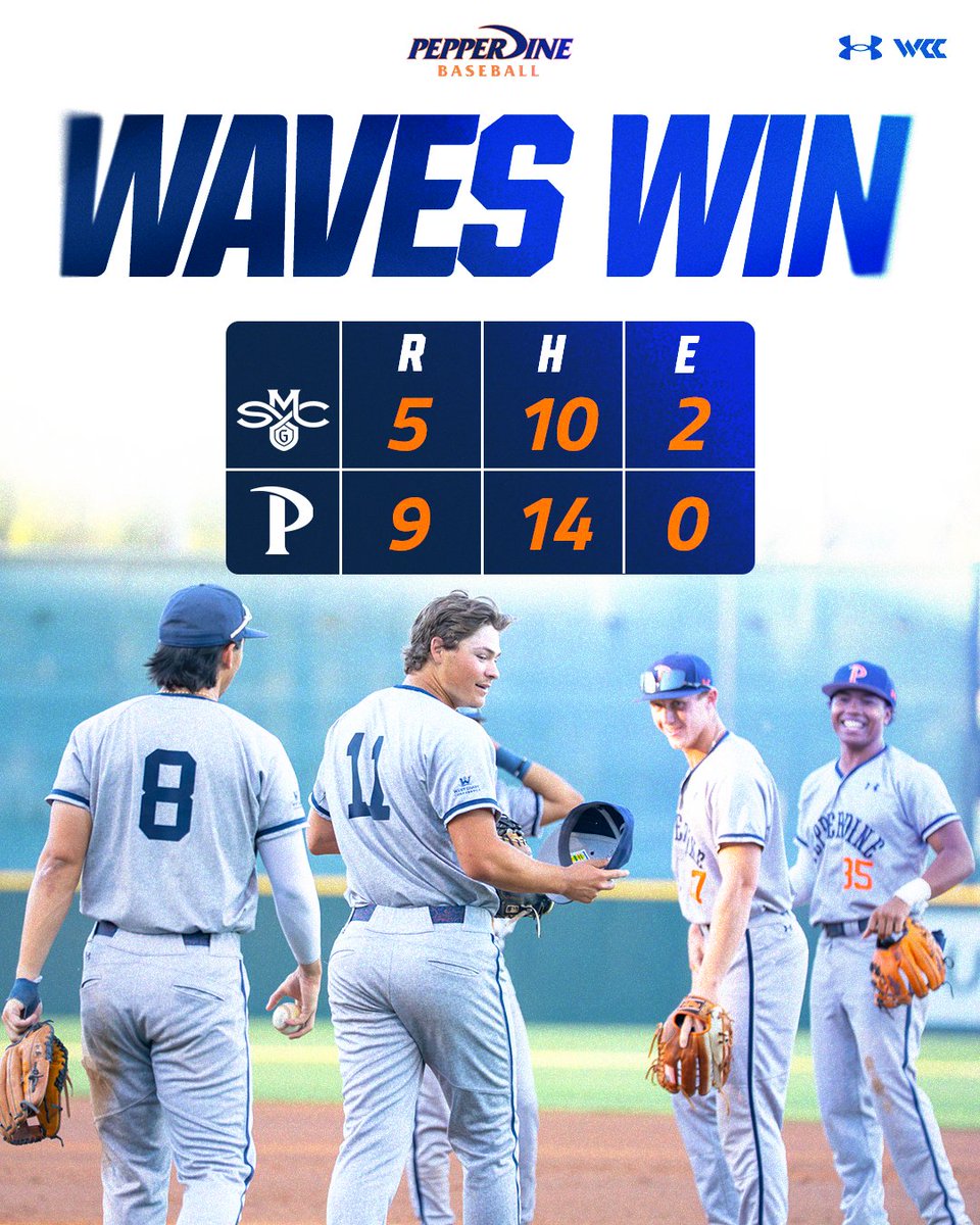 PepperdineBASE's tweet photo. No doubt about it! 😁

#WAVESWIN🌊 | #MakeWaves | @PepperdineWaves https://t.co/qbQfN6HK2g
