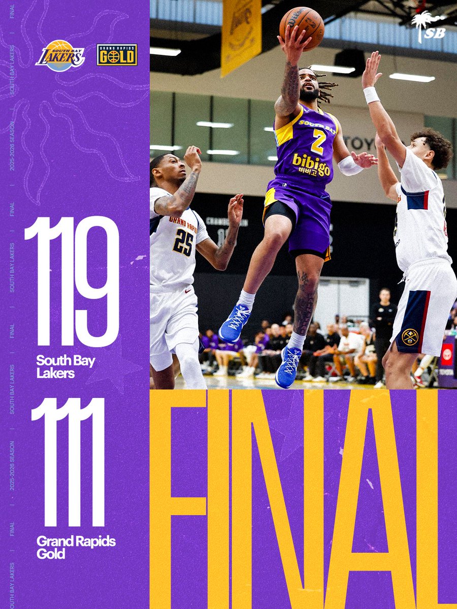 South Bay Lakers tweet media