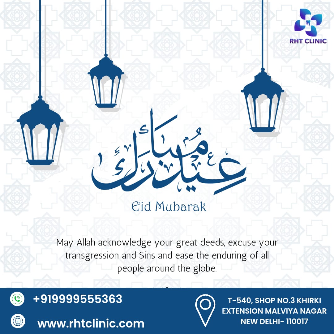 RHTClinic's tweet photo. ✨ Eid Mubarak from RHT Clinic ✨

May this beautiful occasion bring peace, happiness, and good health to you and your loved ones. 🌙🤍
Stay healthy, stay smiling! 😊

#EidMubarak #RHTClinic #Blessings #GoodHealth #Peace #FestiveVibes #StayHealthy https://t.co/rtWsdp7fnw