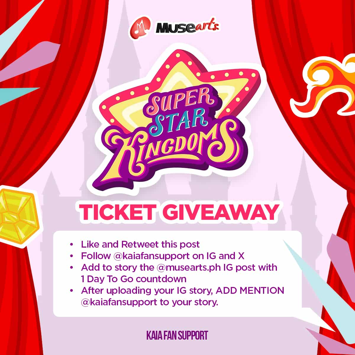 KAIA FAN SUPPORT tweet media