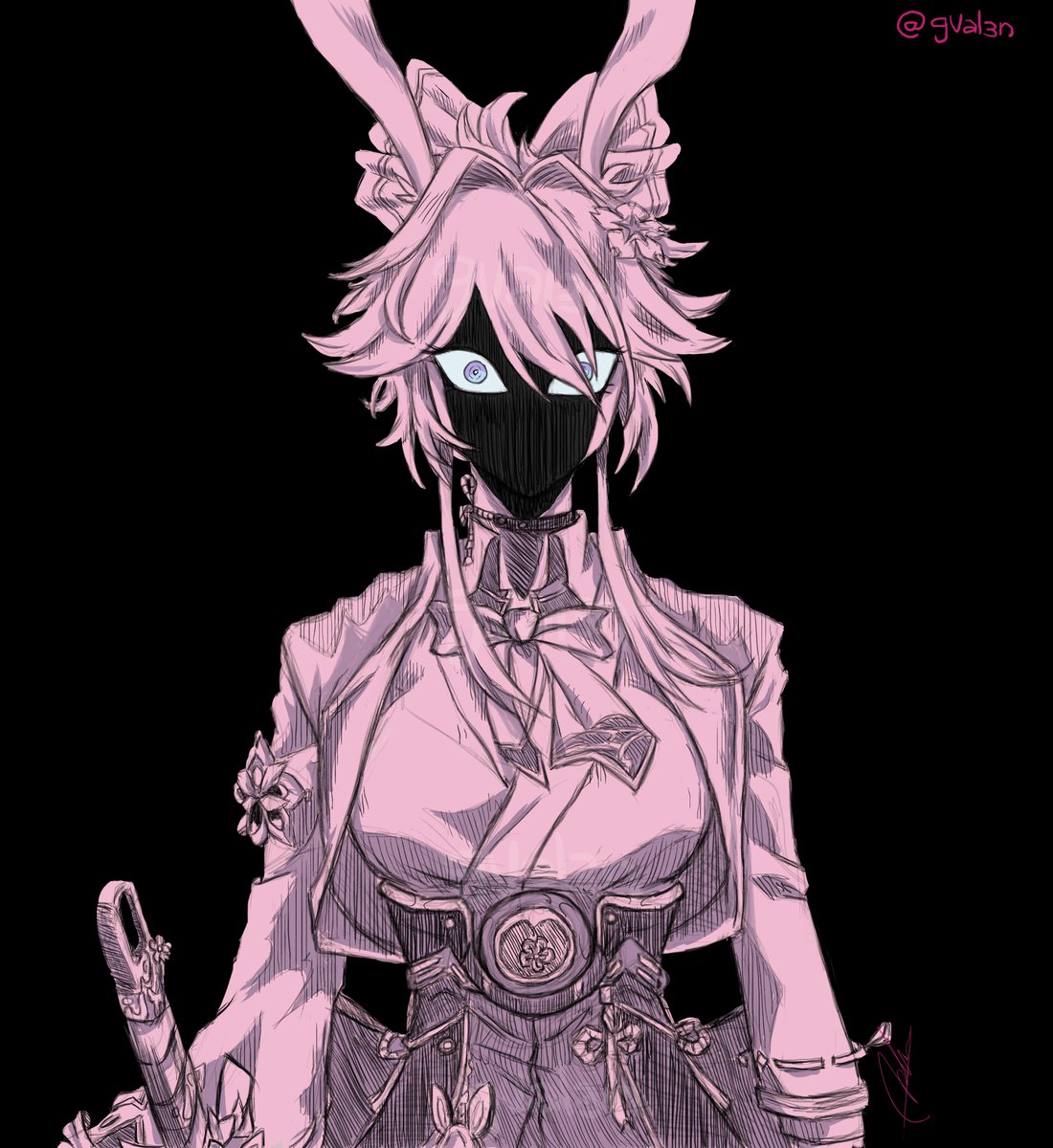 gval3n's tweet photo. She is angry👁️
 
#HonkaiStarRail #Evanescia #rkgk https://t.co/llsa8YMJ3l