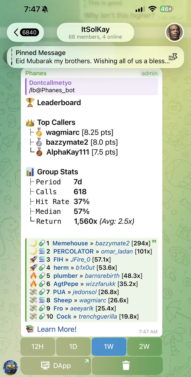 ItsSolKayLLC's tweet photo. ItSolKay 19th March Daily leaderboard 

101x scan on $Percolator by member @omarladan_ 

57x on $Fih by member Jfire

Light weight https://t.co/Lv5PGU97lS