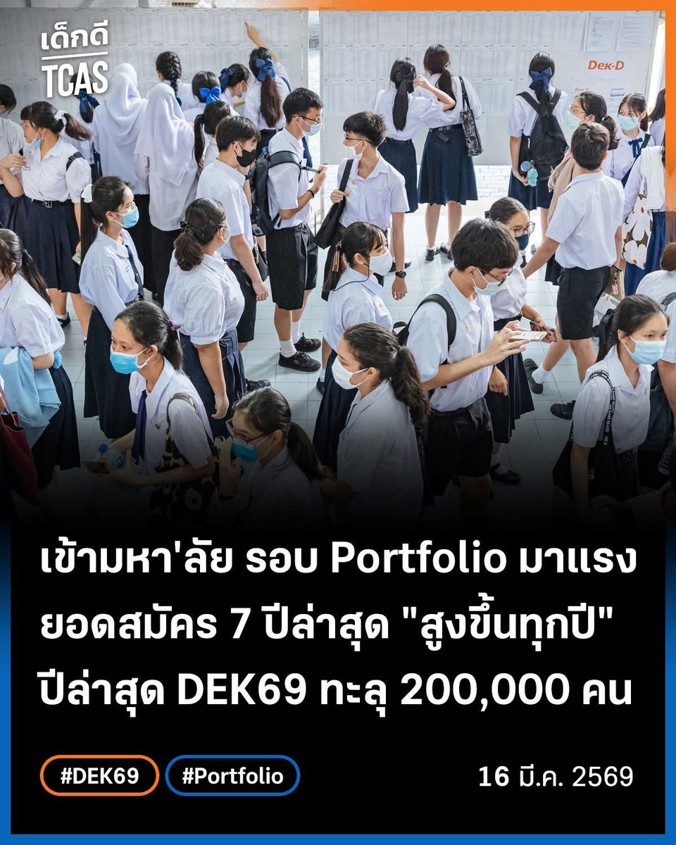 เด็กดี TCAS tweet media