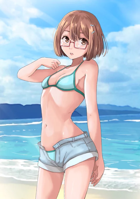 実はこのアカウントの初期の方に描いた絵のリメイク。 だいぶ絵が変わったわね…… before(2023.06.09)→after(2026.03.19)